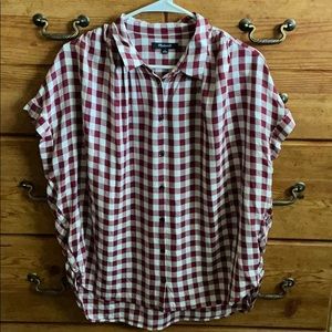 Madewell central drapey shirt